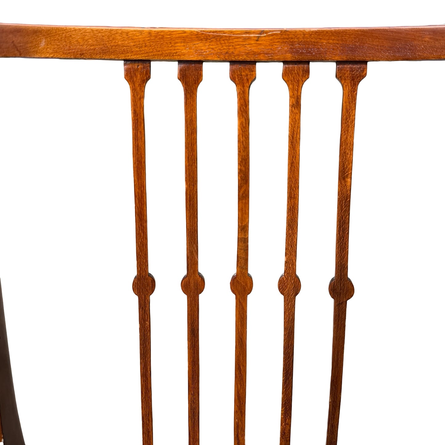 Antique Regency Style Mahogany Armchair - Slat Back Carver Chair