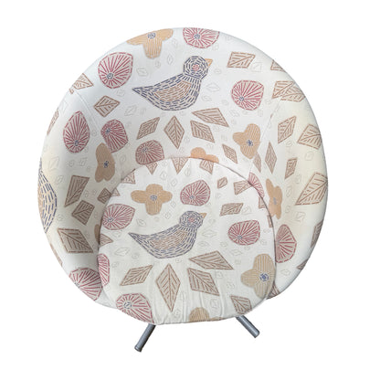 IKEA Skruvsta Swivel Tub Chair - Limited Edition Bird Print Office Chair