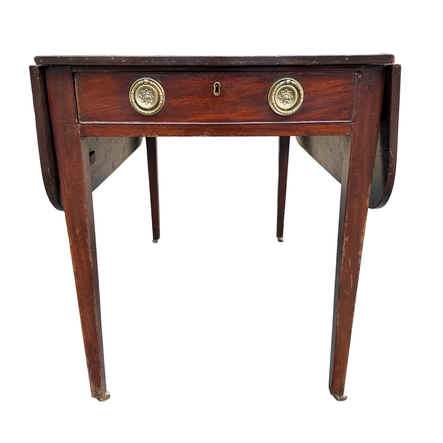 Antique George III Mahogany Georgian Pembroke Table - Long Drawer