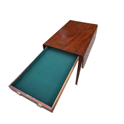 Antique George III Mahogany Georgian Pembroke Table - Long Drawer