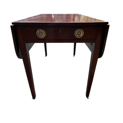 Antique George III Mahogany Georgian Pembroke Table - Long Drawer