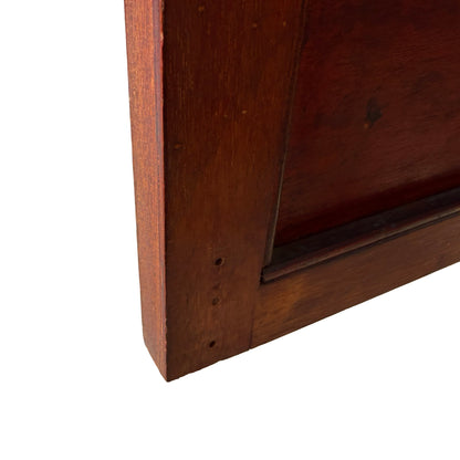Antique Edwardian Inlaid Mahogany Display Cabinet - Glass Showcase