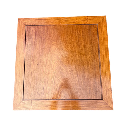 Oriental Square Hardwood Coffee Table - Ming Style Low Table 76cm