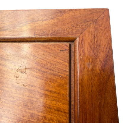 Oriental Tall Hardwood Plant Stand - Ming Style Pedestal Table 82cm
