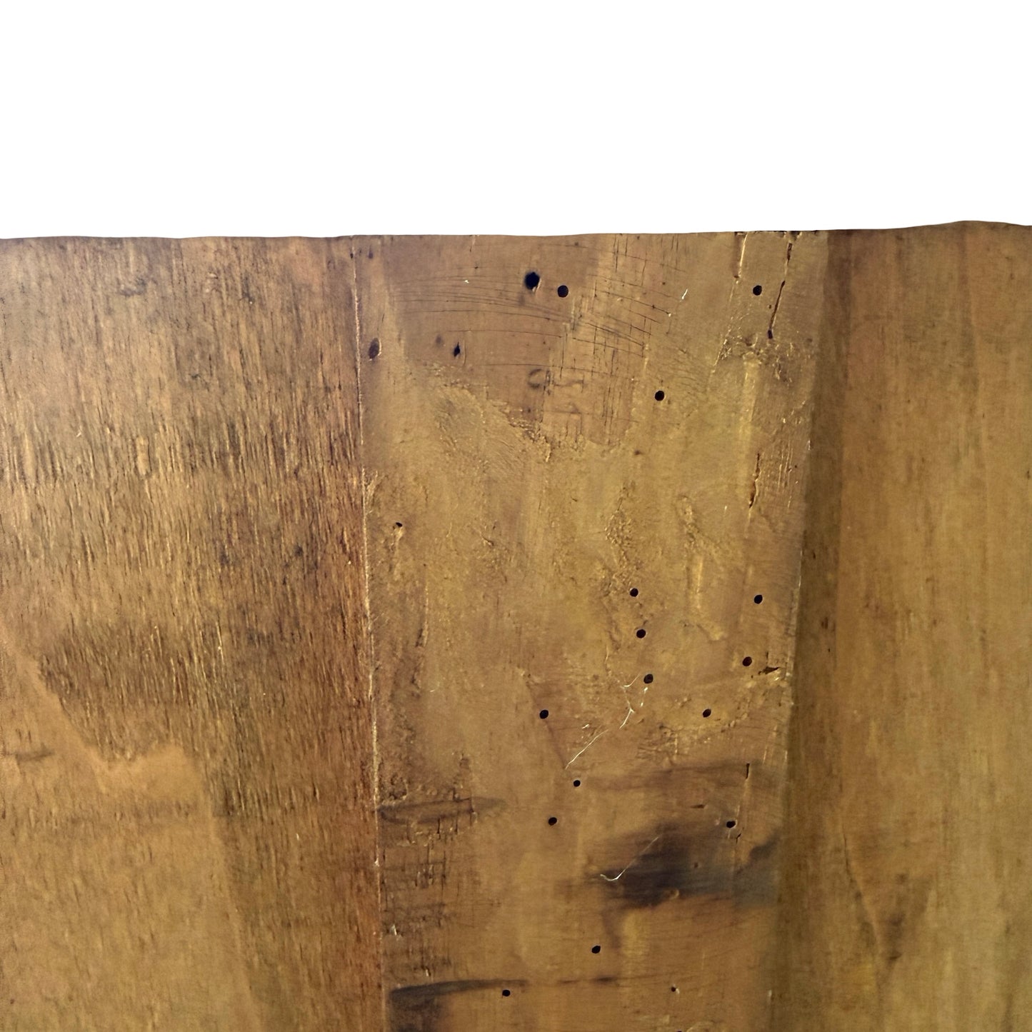 Antique French Fruitwood Cupboard - Rustic Farmhouse Linen / larder Cupboard