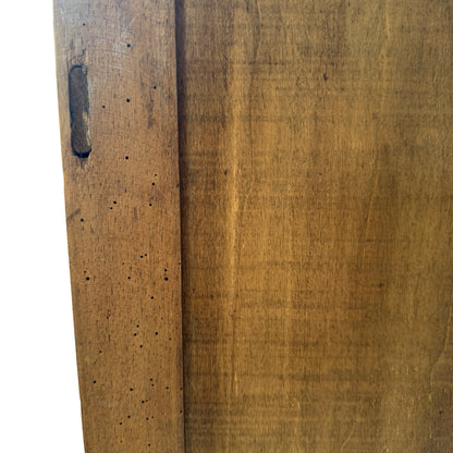 Antique French Fruitwood Cupboard - Rustic Farmhouse Linen / larder Cupboard