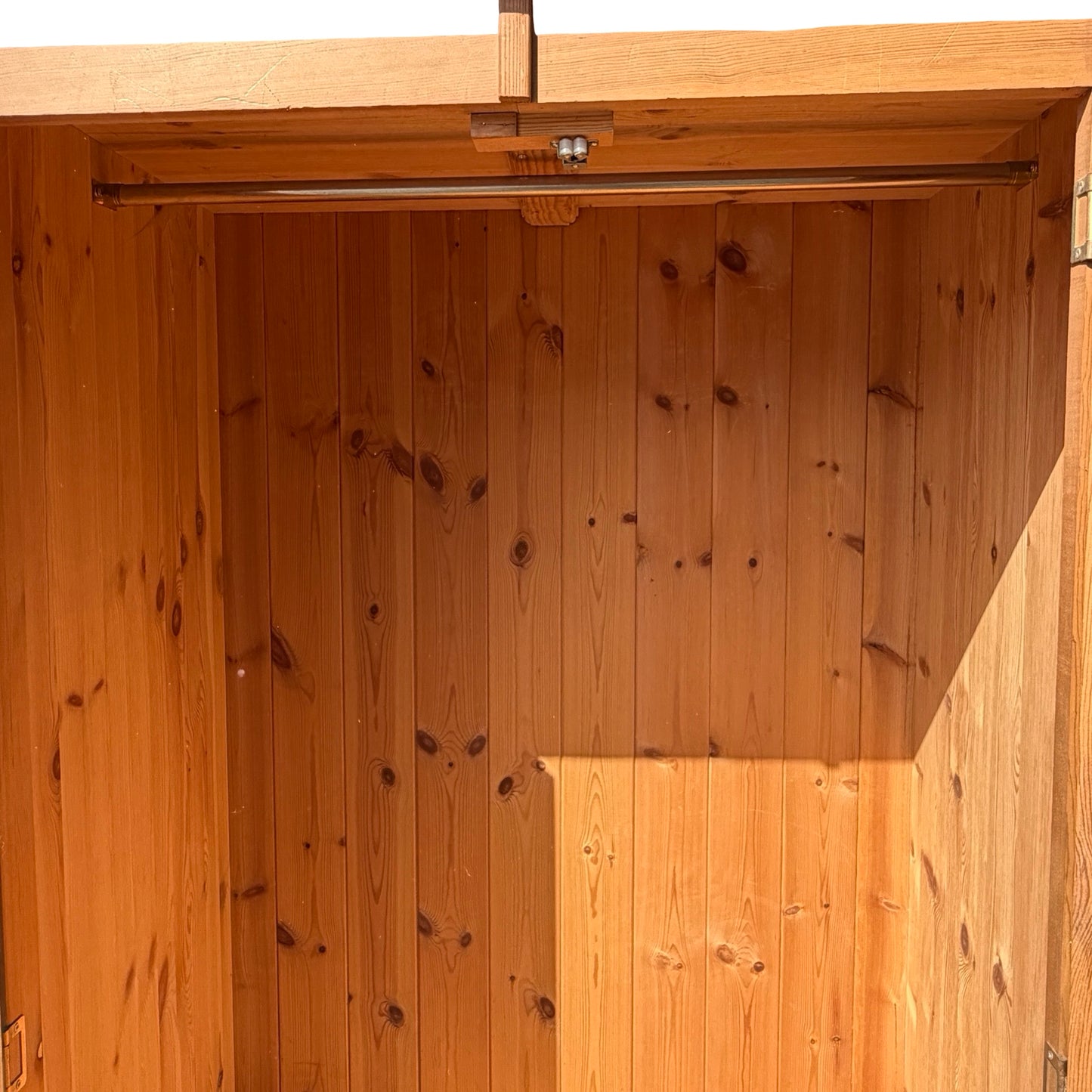 Large Quadruple Solid Pine Wardrobe - 4 Door 6 Drawer Farmhouse Armoire