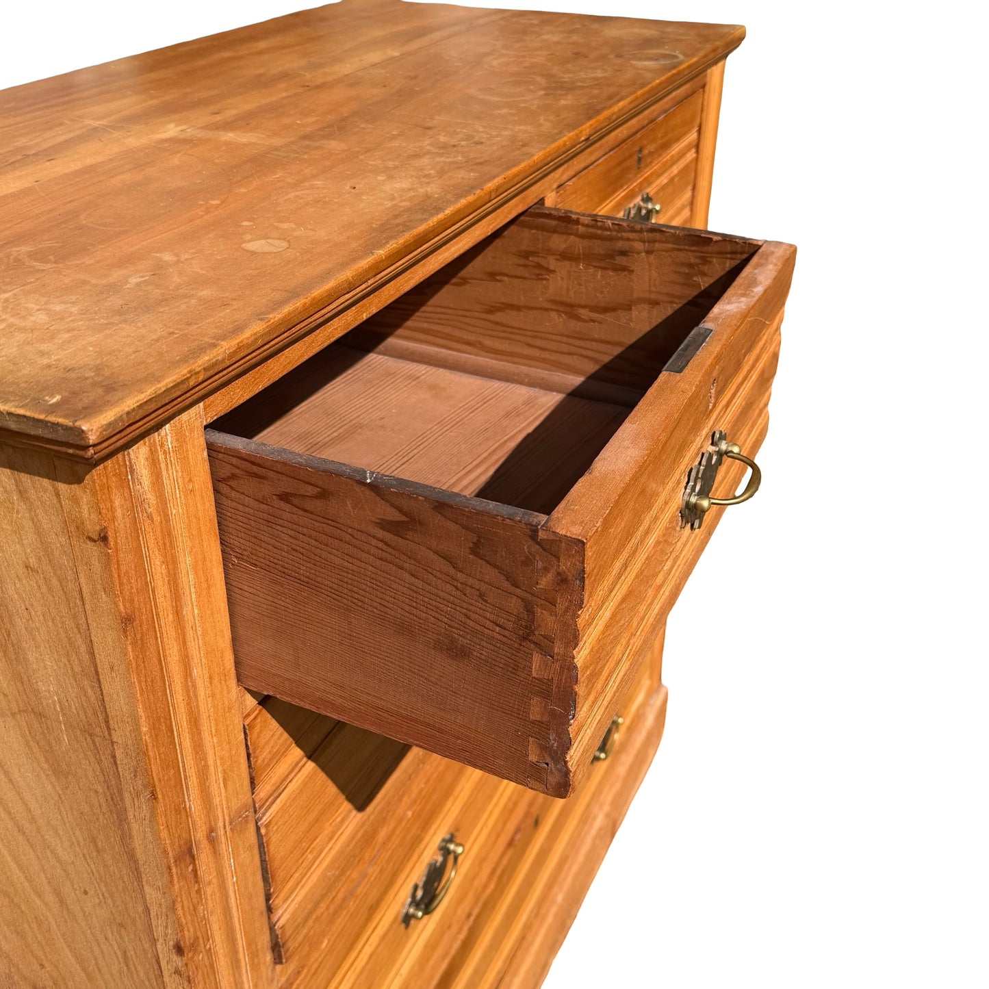 Antique Edwardian Chest of Drawers - 2 Over 3 Project Piece