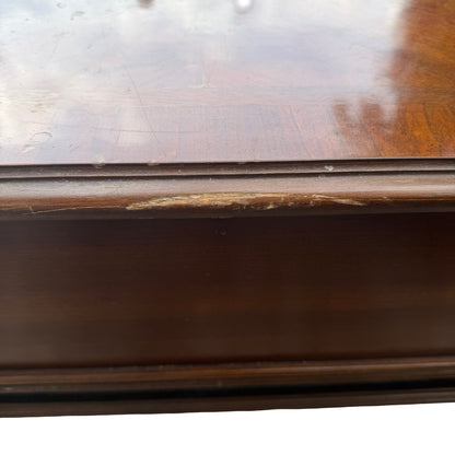 Lane Furniture Oak Chippendale Style Side Table - Single Drawer 69cm