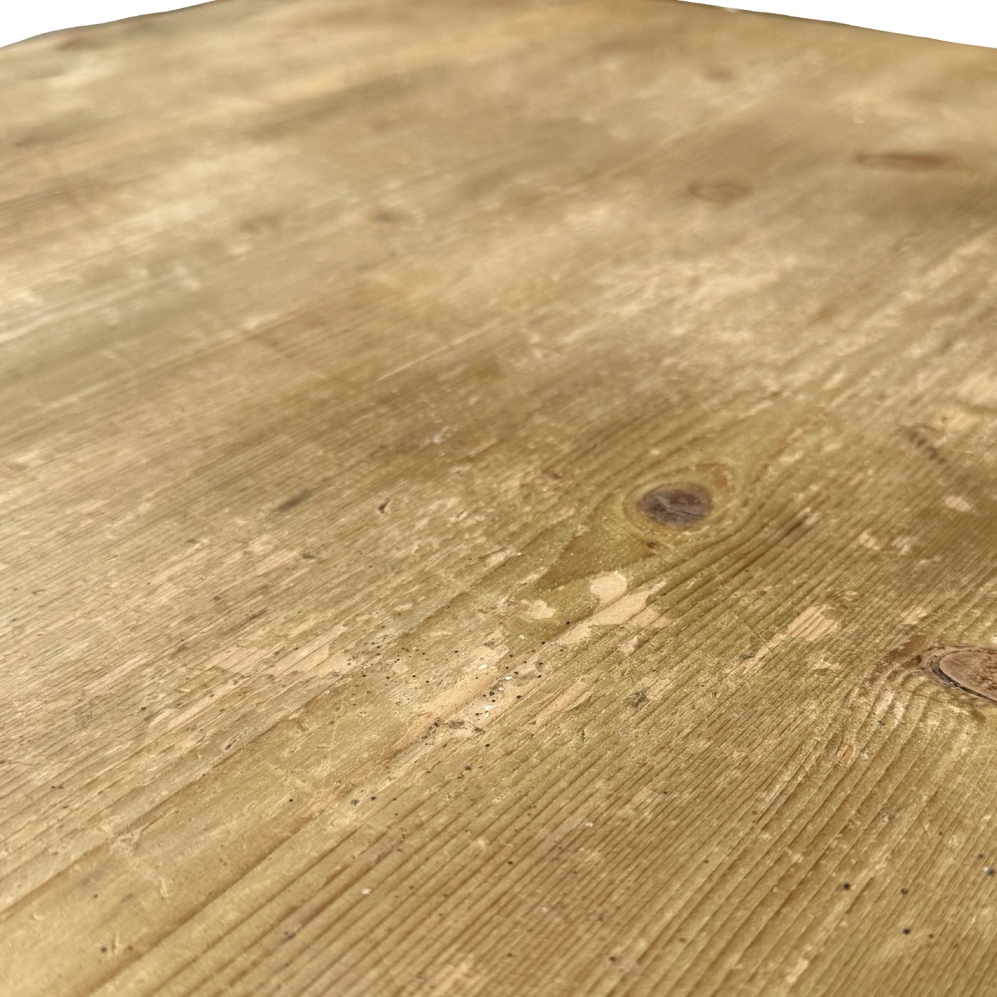 Vintage Farmhouse Pine Dining Table - Single End Drawer 183cm