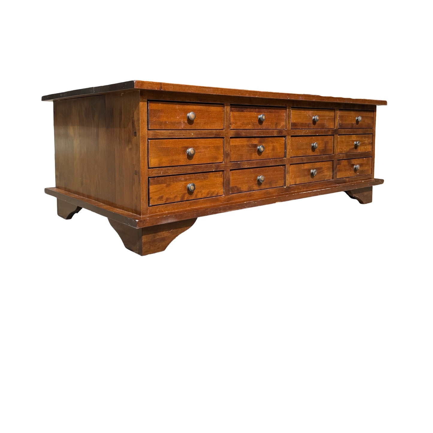 Laura Ashley Garrat Birch Storage Coffee Table - Blanket Box Trunk