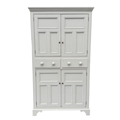 Grey Contemporary Painted Linen Cupboard Housekeeper's Pantry