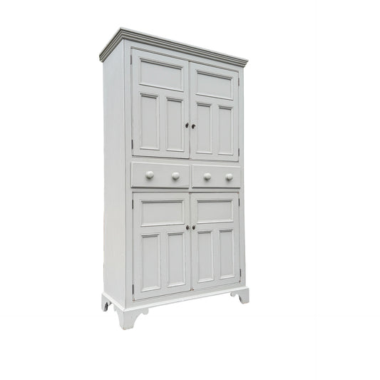 Grey Contemporary Painted Linen Cupboard Housekeeper's Pantry