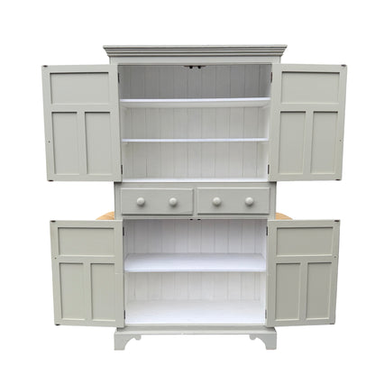 Grey Contemporary Painted Linen Cupboard Housekeeper's Pantry