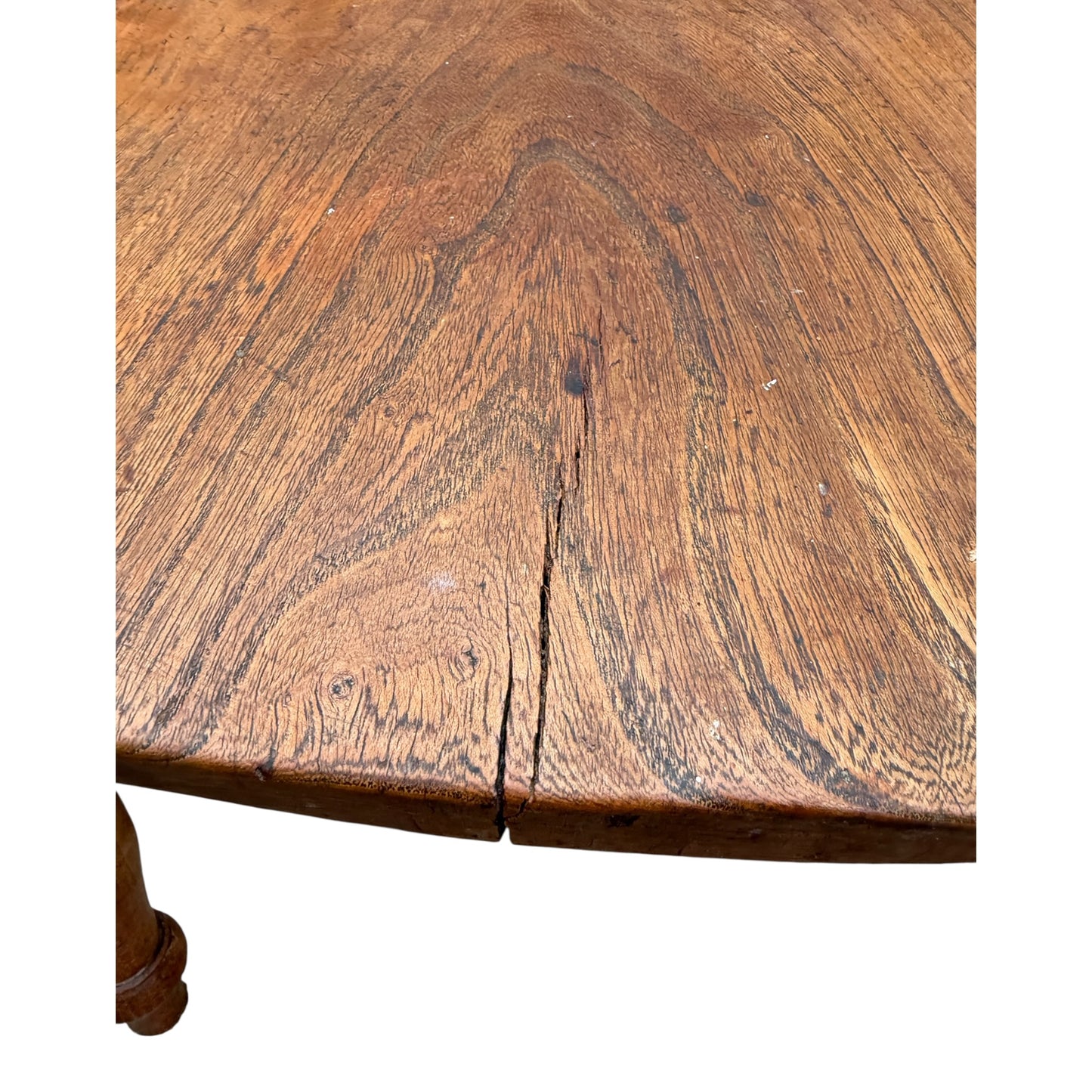 Traditional Oak Captain’s Armchair – Georgian Country House Desk / Hall Chair