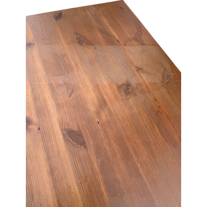 Contemporary Wooden Console Table – Two Drawer Hall Table with Shelf