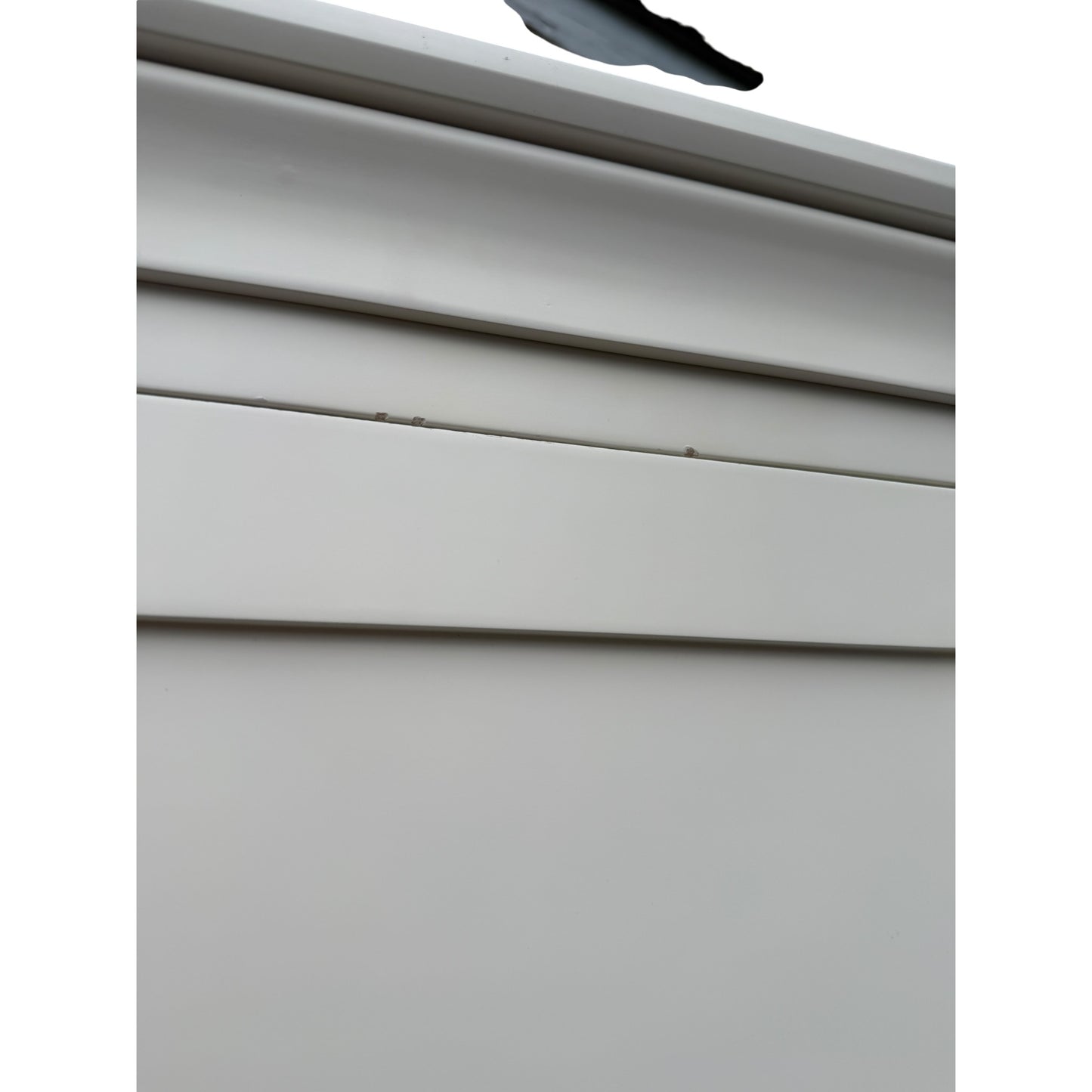 Modern White Painted Wardrobe – Double Door with Hanging Rail & Drawer (Copy)