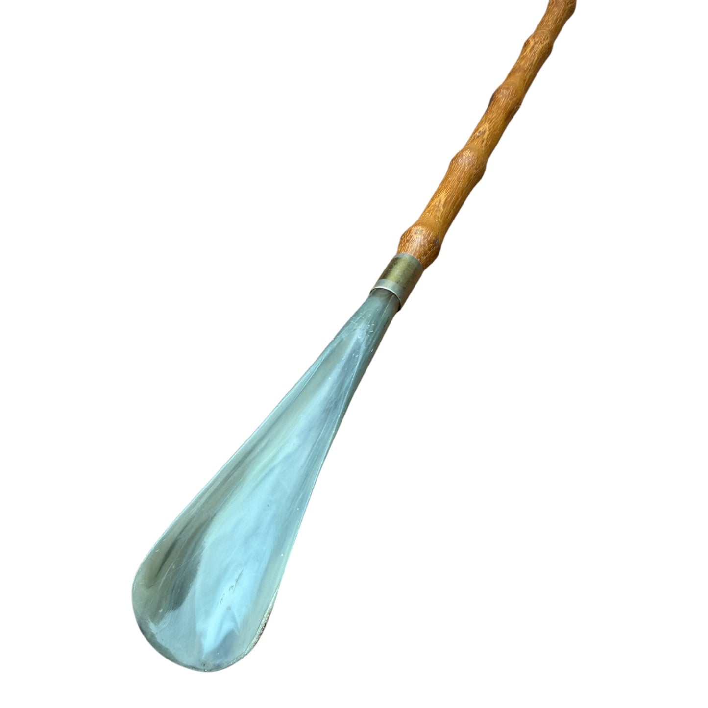 Decorative Owl Shoe Horn – Carved Bamboo Effect Shaft with Resin Handle