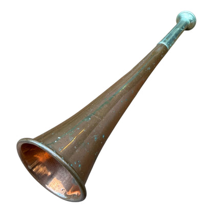 Antique Swaine & Adeney London Copper & Nickel Hunting Horn – Fox Hunting