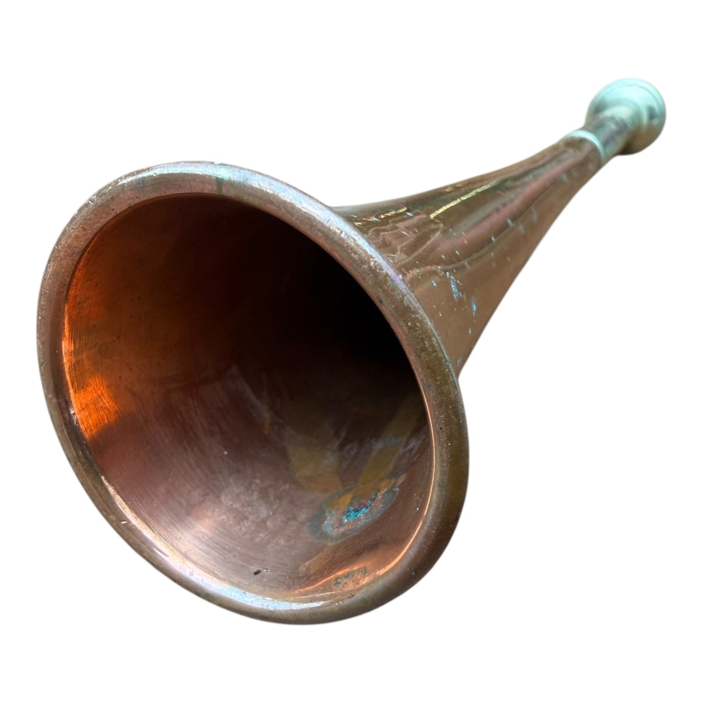 Antique Swaine & Adeney London Copper & Nickel Hunting Horn – Fox Hunting