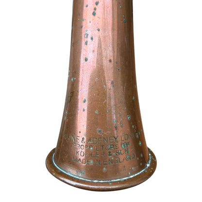 Antique Swaine & Adeney London Copper & Nickel Hunting Horn – Fox Hunting