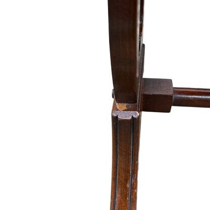 Reproduction Regency Style Pembroke Coffee Table – Drop Leaf Side Table with Drawer