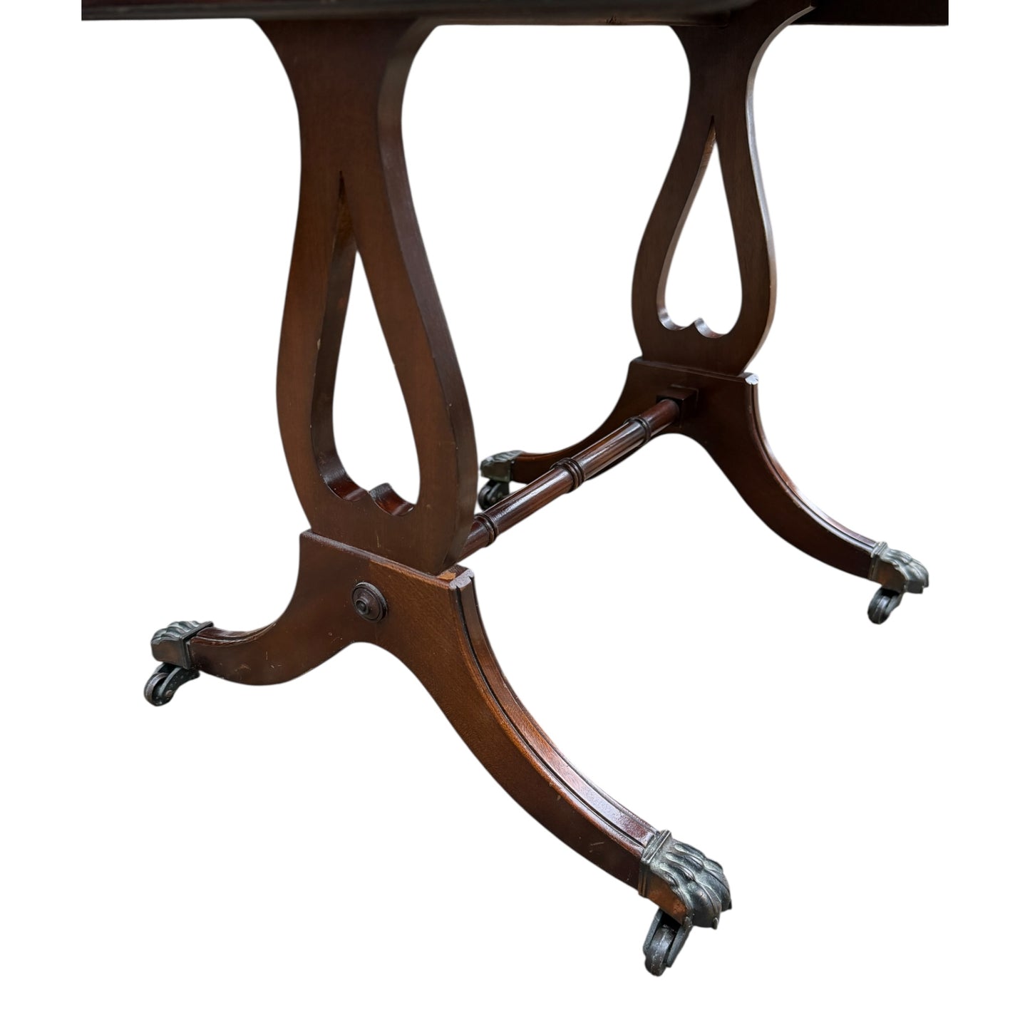 Reproduction Regency Style Pembroke Coffee Table – Drop Leaf Side Table with Drawer