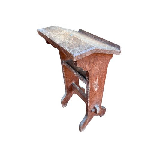 Small Vintage Childs Church Lectern Praying-kneeling Stand