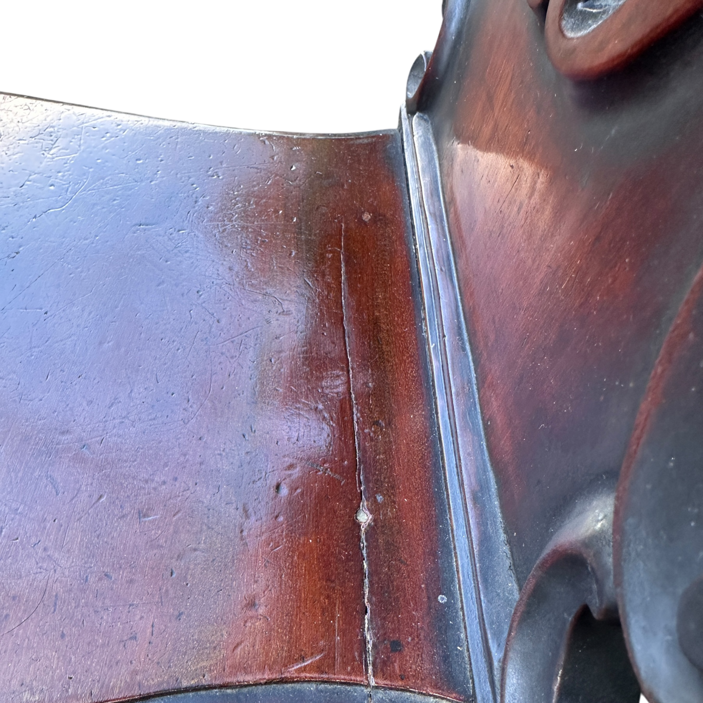 Antique Mahogany 1800s Occasional Hall Chair
