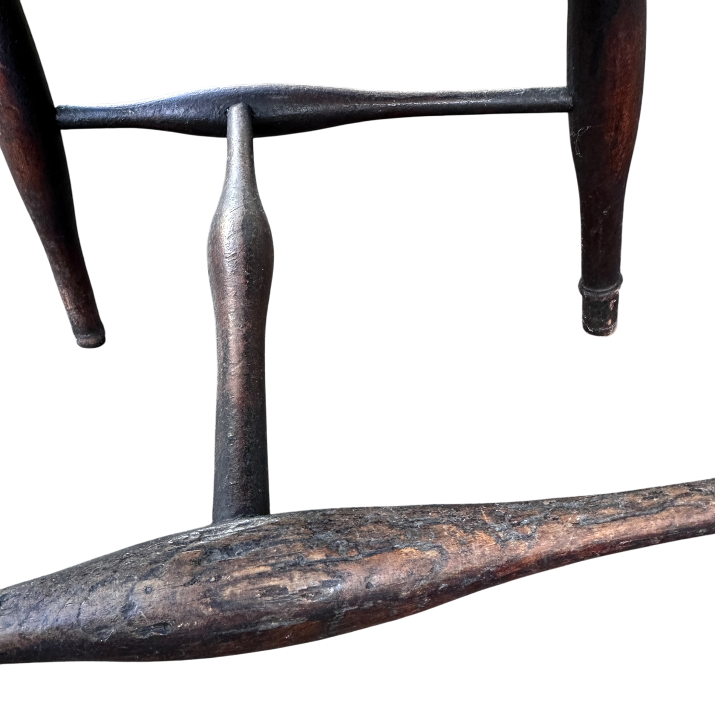 Antique Wheel Back Kitchen Dining Chair