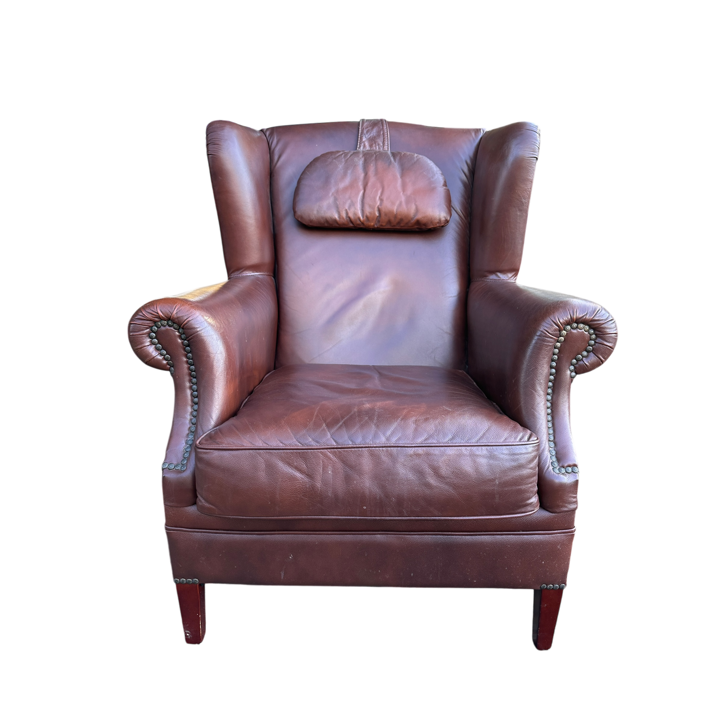 Italian Violino Wing Back Armchair
