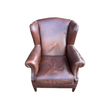 Italian Violino Wing Back Armchair