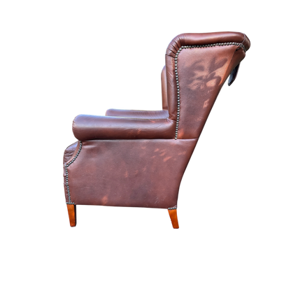 Italian Violino Wing Back Armchair
