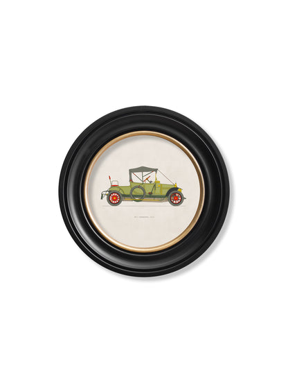 vermodel automobile - premium glass-fronted framed art print with solid wood frame, a beautiful addition to stylish homes