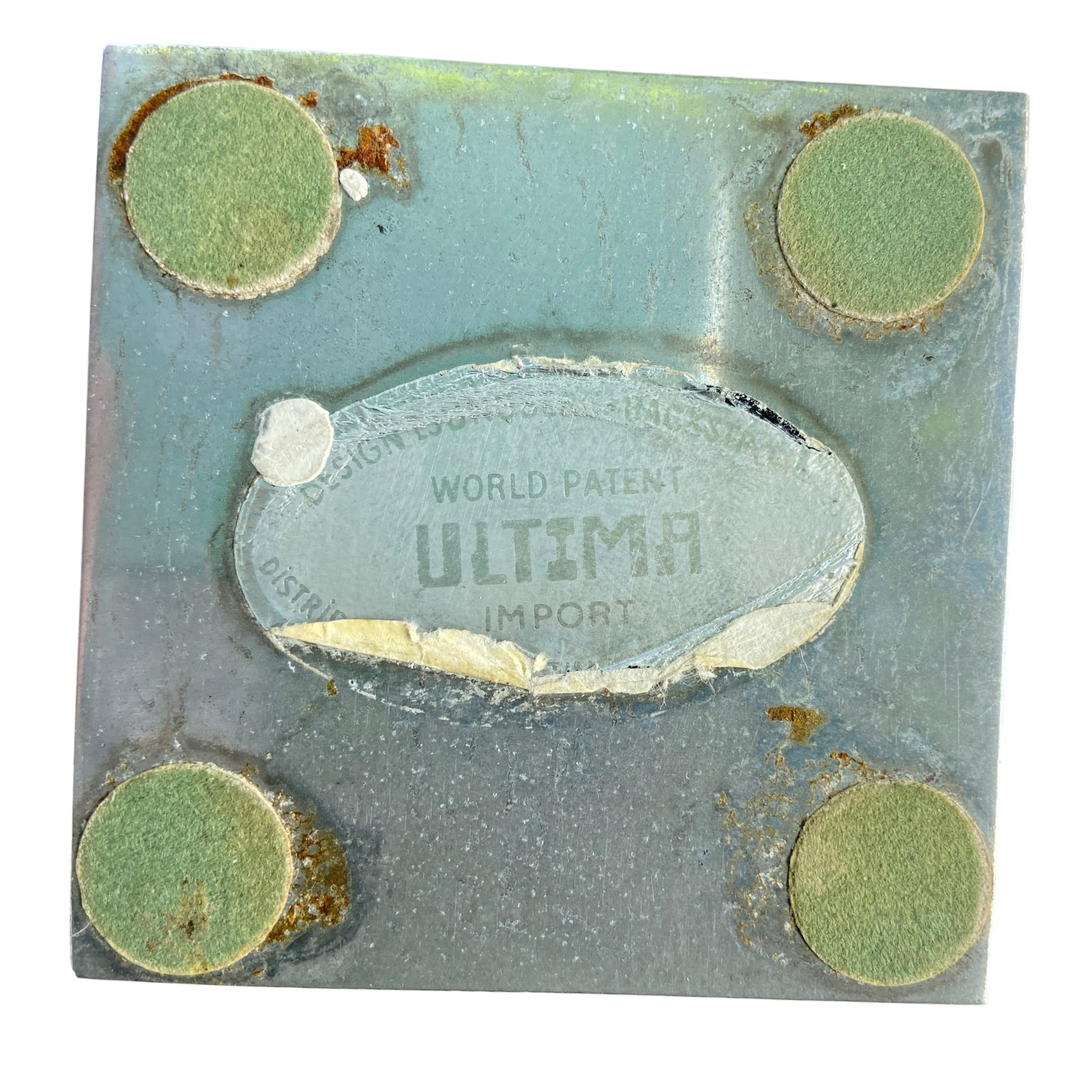 Aluminium Pair of Ultima Ashtrays By Holger Bäckström & Bo Ljungberg, Sweden 1970's DecorThe Furniture Recycling Shop