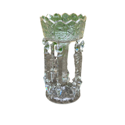 Antique Cut Glass Lustre VaseThe Furniture Recycling Shop