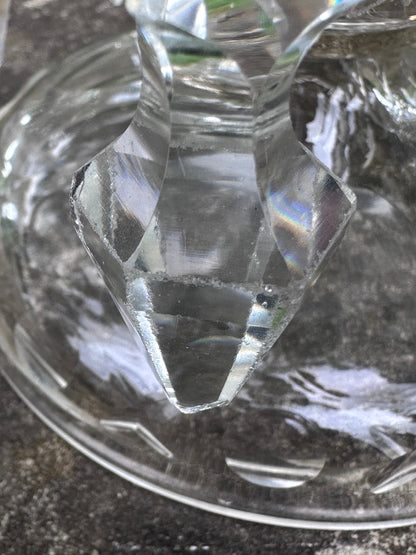 Antique Cut Glass Lustre VaseThe Furniture Recycling Shop