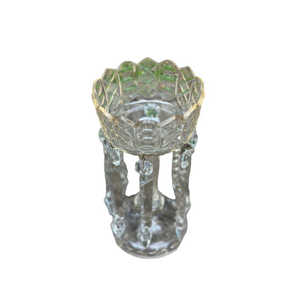 Antique Cut Glass Lustre VaseThe Furniture Recycling Shop