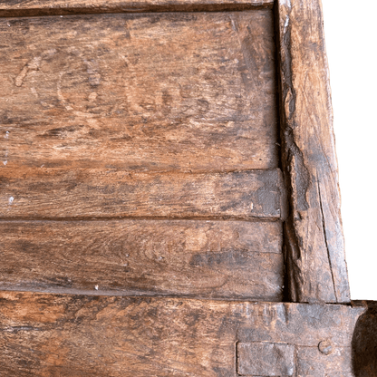 Antique Indian Damchiya Dowry Chest Hand Carved Hardwood SideboardThe Furniture Recycling Shop