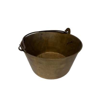 Antique Jam Pan, French, Solid Brass, Artisan Kitchen Pot, Victorian, Circa 1900The Furniture Recycling Shop