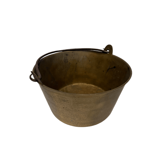 Antique Jam Pan, French, Solid Brass, Artisan Kitchen Pot, Victorian, Circa 1900The Furniture Recycling Shop