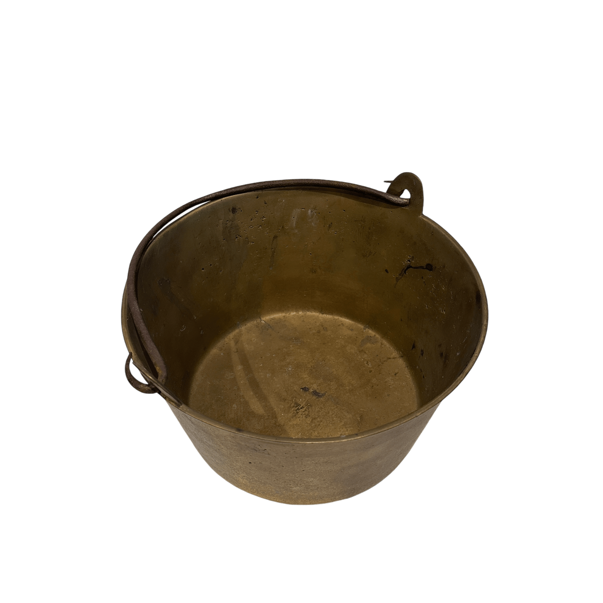Antique Jam Pan, French, Solid Brass, Artisan Kitchen Pot, Victorian, Circa 1900The Furniture Recycling Shop