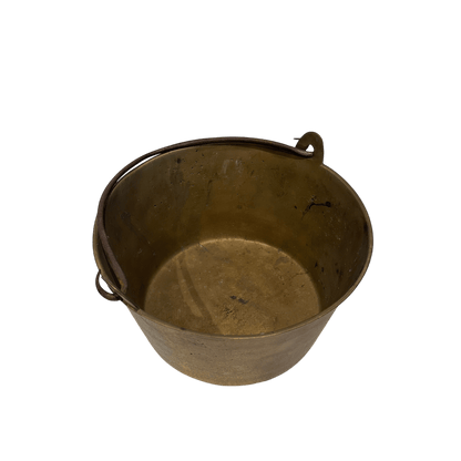 Antique Jam Pan, French, Solid Brass, Artisan Kitchen Pot, Victorian, Circa 1900The Furniture Recycling Shop