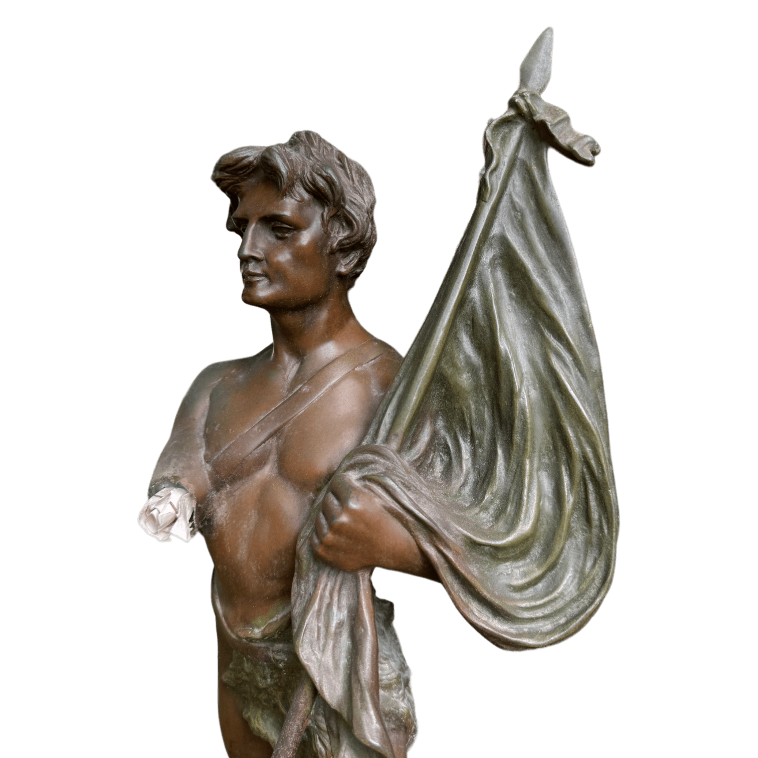 Early 20th Century Spelter Sculpture – Pro PatriaThe Furniture Recycling ShopDecor