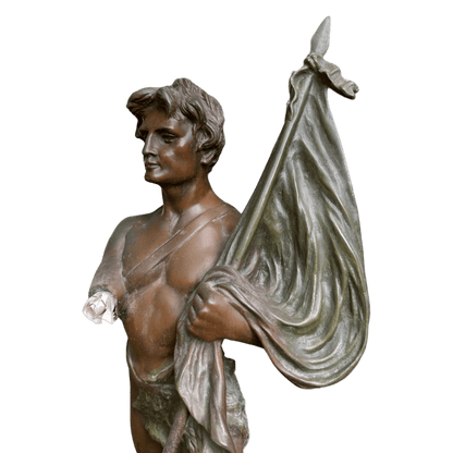 Early 20th Century Spelter Sculpture – Pro PatriaThe Furniture Recycling ShopDecor