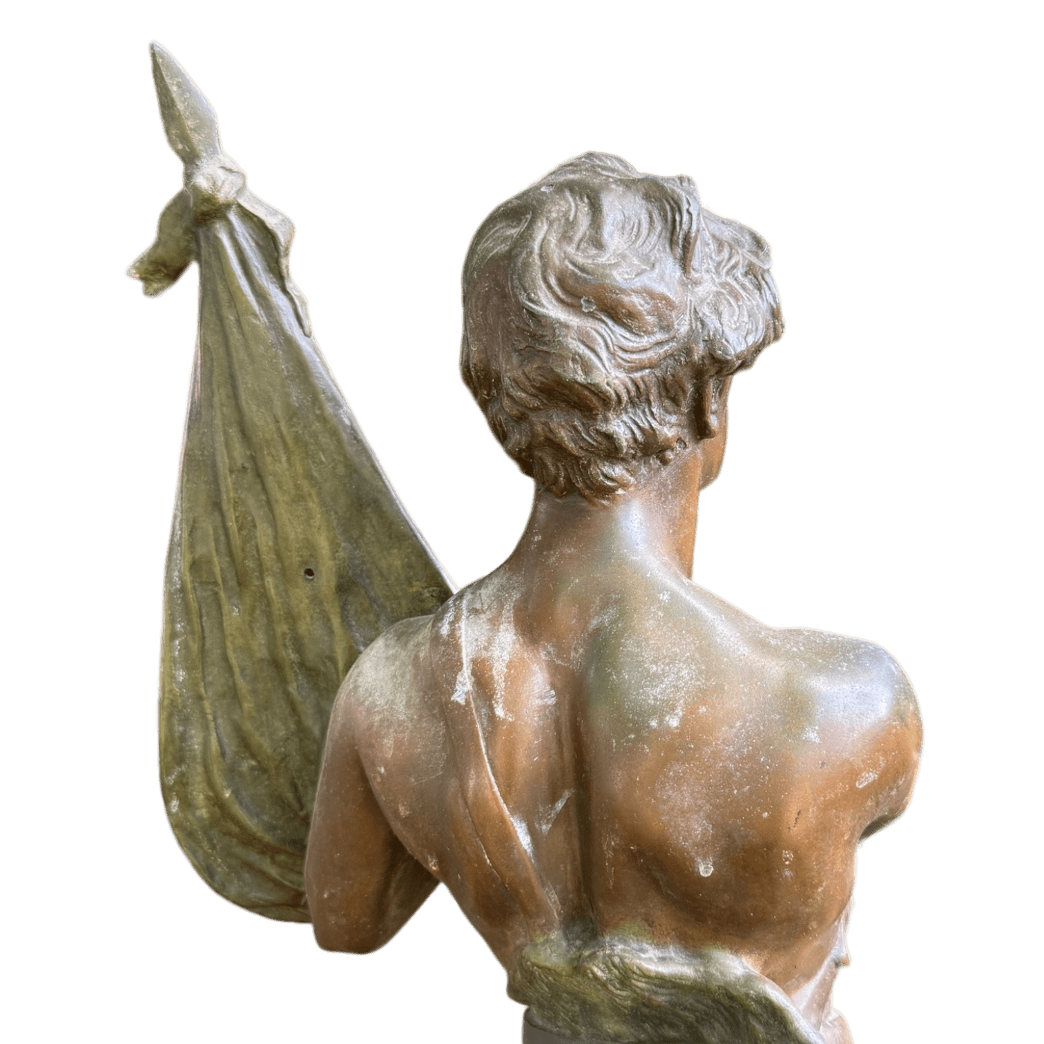 Early 20th Century Spelter Sculpture – Pro PatriaThe Furniture Recycling ShopDecor