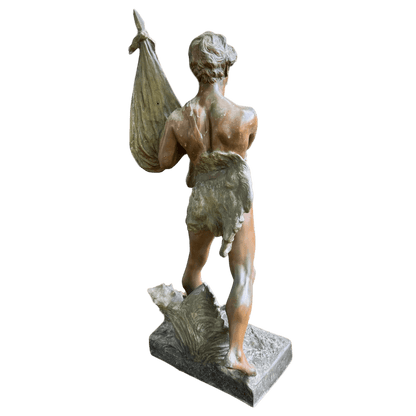 Early 20th Century Spelter Sculpture – Pro PatriaThe Furniture Recycling ShopDecor