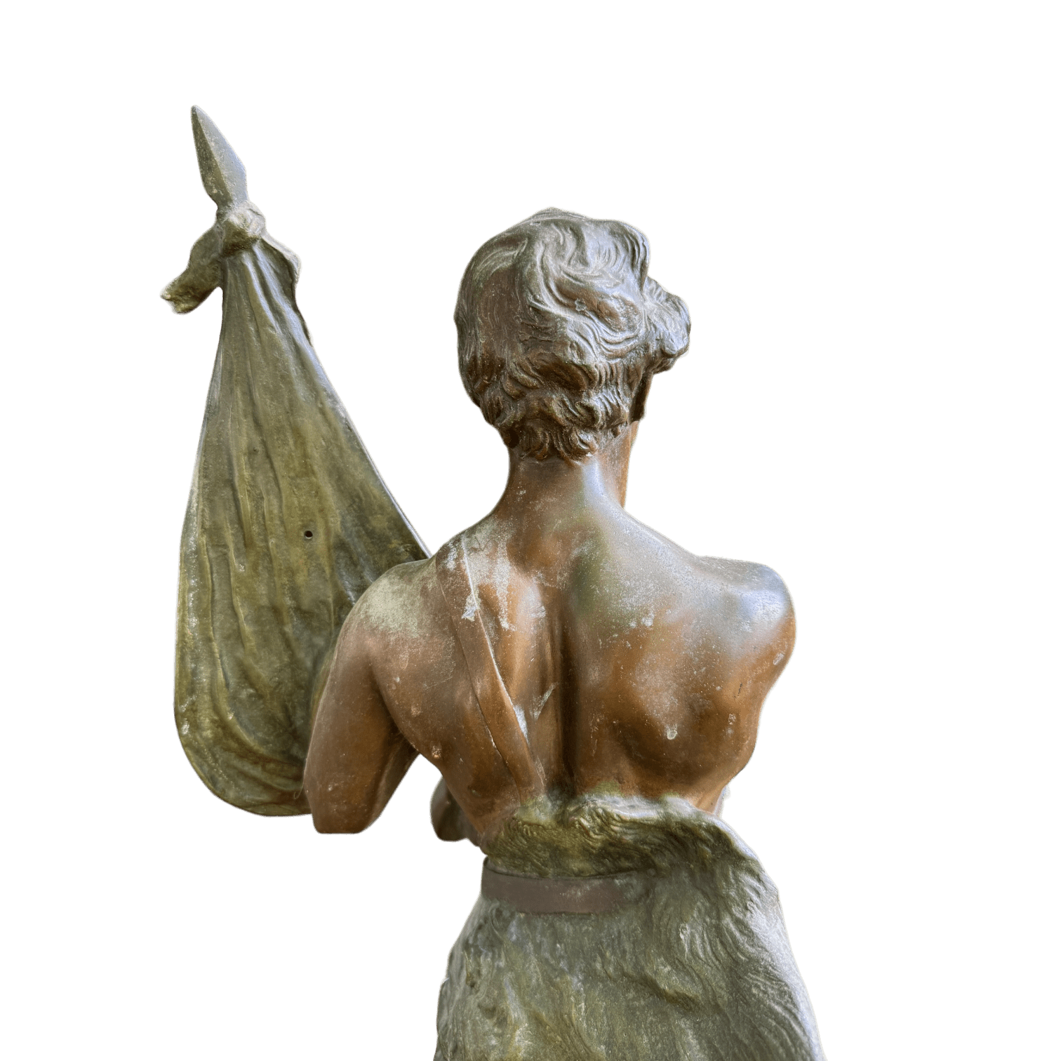 Early 20th Century Spelter Sculpture – Pro PatriaThe Furniture Recycling ShopDecor
