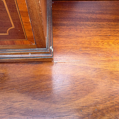 Angle view of dressing chest in outdoor light showing overall finish