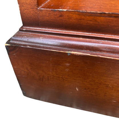 Traditional style mahogany bookcase suitable for living room or home office